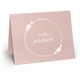 Daisy Wreath Folded Shimmer Note Cards Image 1 of 3